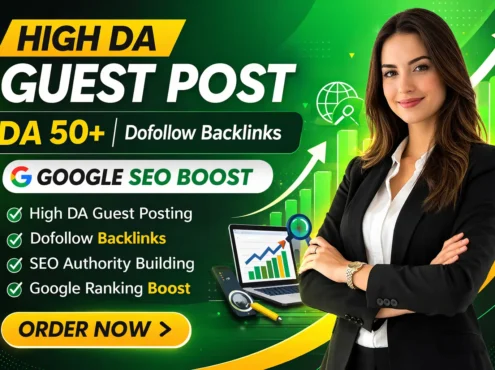 Guest Post Service 50 DA